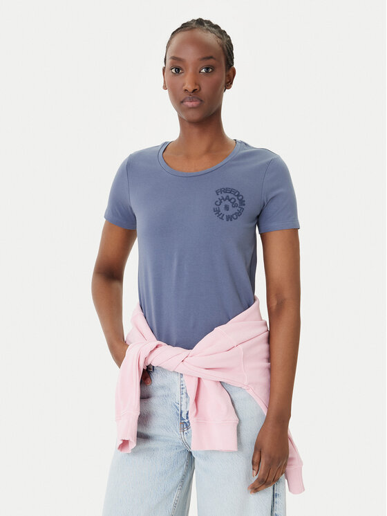 Quiksilver Quiksilver Camiseta Lintah EQWZT03193 Azul Regular Fit