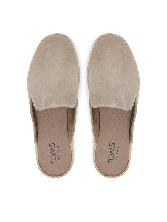 Toms Espadrillas Toms Santiago Mule 10021853 Grigio