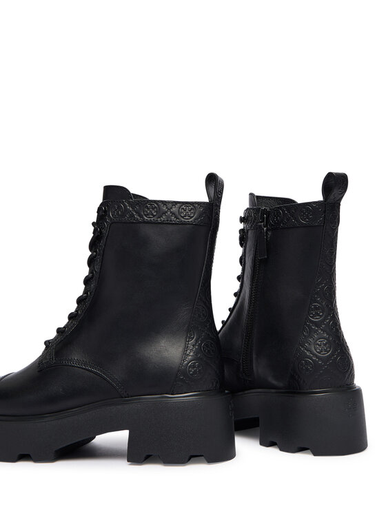 Tory Burch Turistická obuv Tory Burch T Monogram Lug 178112 Černá