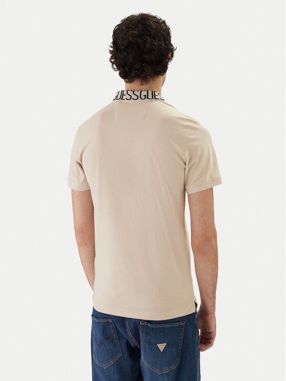 Guess Guess Polo M6GP66 K3070 Beis Slim Fit