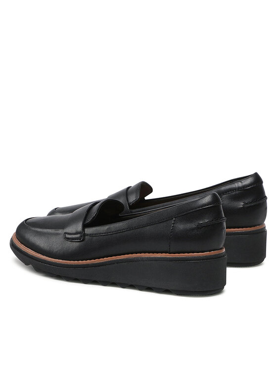 Clarks Lordsy Clarks Sharon Gracie 261568164 Čierna