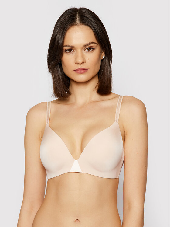 Chantelle Chantelle Sujetador sin costuras Absolute Invisible Ohne Bugel C15G80 Beis