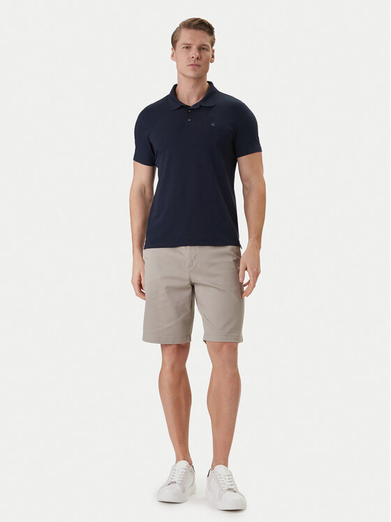 Calvin Klein Calvin Klein Polo LV04LF200G Azul marino Slim Fit