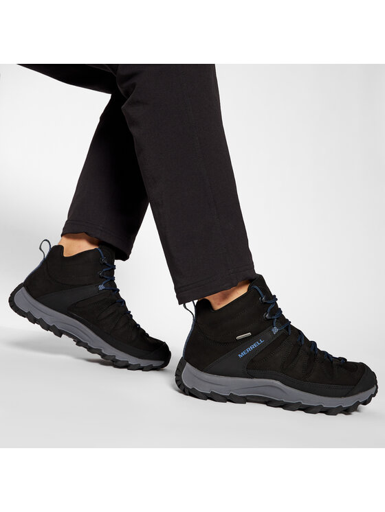 Merrell Trekingová obuv Merrell Ontonagon Peak Mid Wp J035243 Čierna