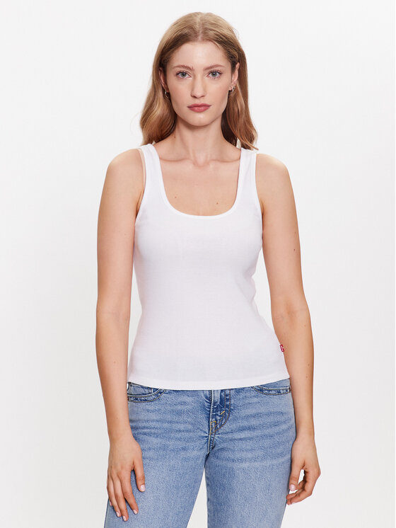 Levi's® Levi's® Τοπ Essential A5906-0001 Λευκό Regular Fit