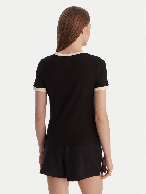Guess Guess Футболка V6GI05 K2966 Чорний Regular Fit