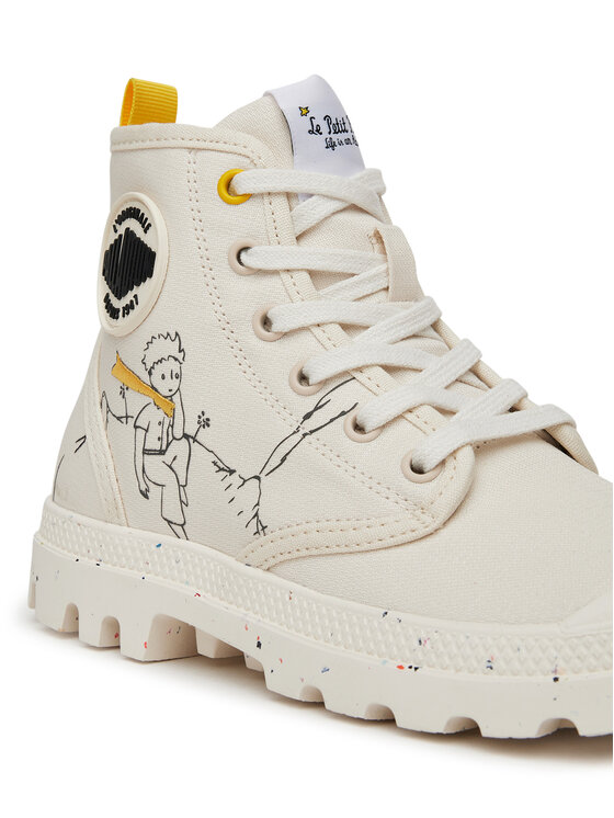 Palladium Trapery Palladium Pampa-Petit Prince 74449-180-M Biały