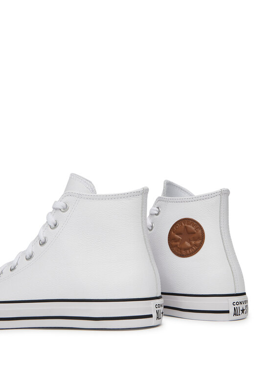 Converse Кецове Converse Chuck Taylor All Star Leather A10554C Бял