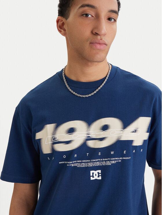 DC Shoes DC Shoes Camiseta Blurry Years EDYZT04363 Azul marino Regular Fit