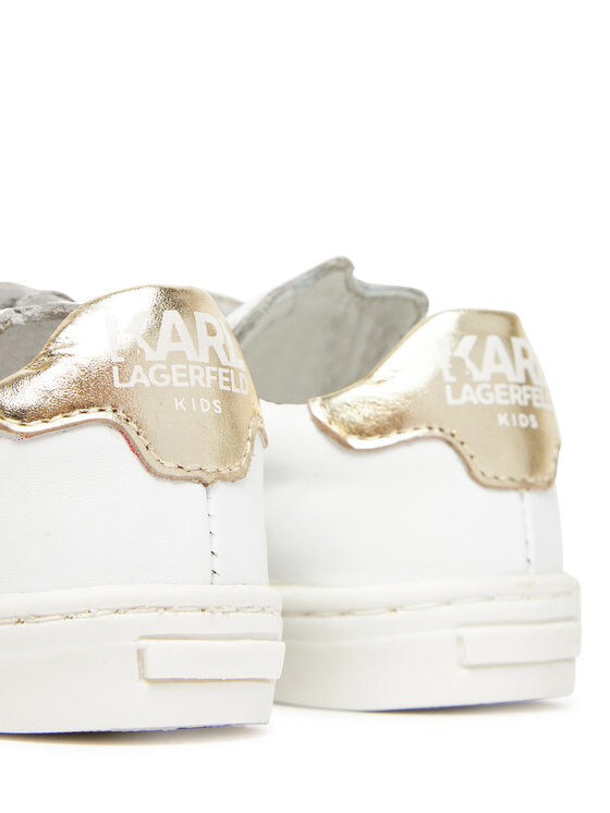 Karl Lagerfeld Kids Снікерcи Karl Lagerfeld Kids Z30383 M Білий