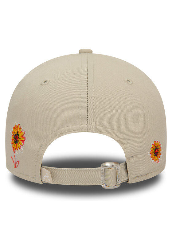 New Era Šiltovka New Era Flower Icon 940 Braves 60435112 Béžová