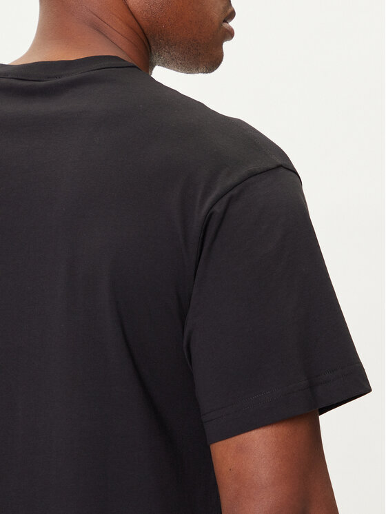 Versace Jeans Couture Versace Jeans Couture Camiseta 79GAHT02 CJ00T Negro Regular Fit