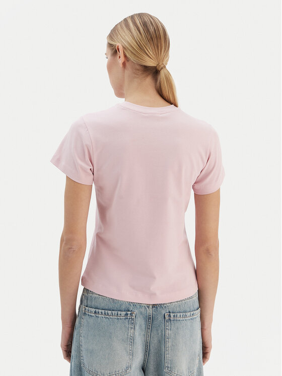 Guess Guess Футболка V4YI21 KCDH1 Рожевий Regular Fit