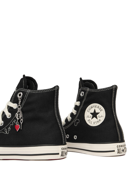 Converse Кеди Converse Chuck Taylor All Star Hearts A19056C Чорний
