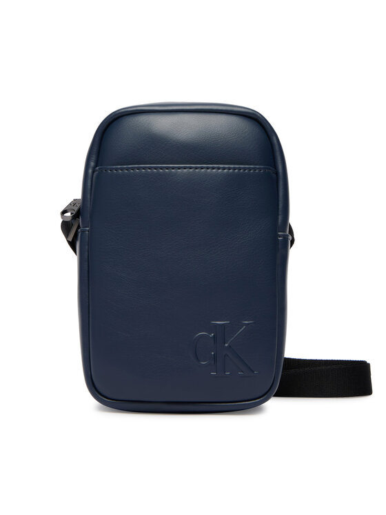Calvin Klein Bandolera Calvin Klein Bold Ck Slim Reporter LV04D3279G Azul marino