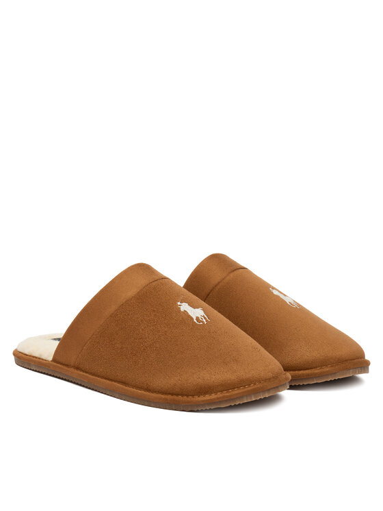 Polo Ralph Lauren Papuci de casă Polo Ralph Lauren 843981604003 Maro