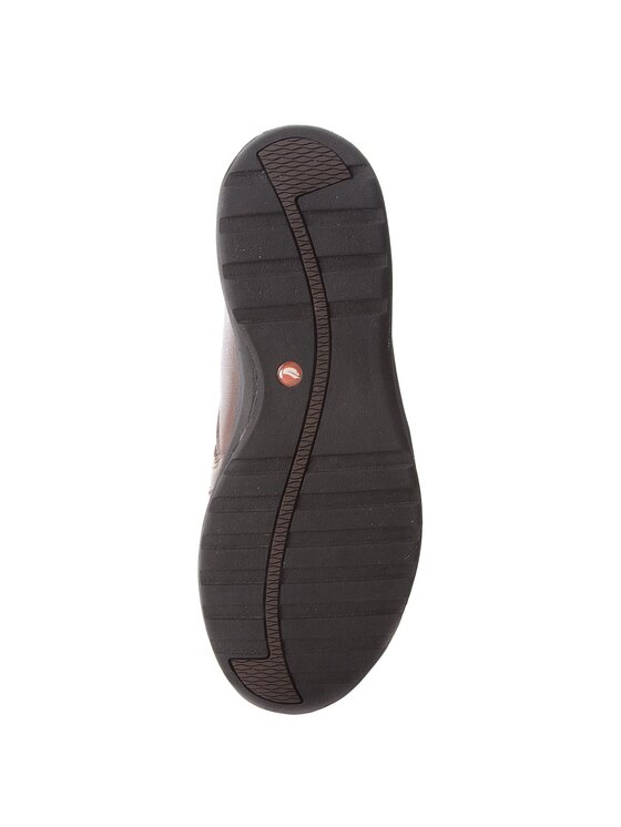 Clarks Cipele Clarks Un Adorn Zip 261370214 Smeđa