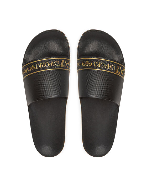 EA7 Emporio Armani Шльопанці EA7 Emporio Armani 7X000110 AF15128 MC139 Чорний