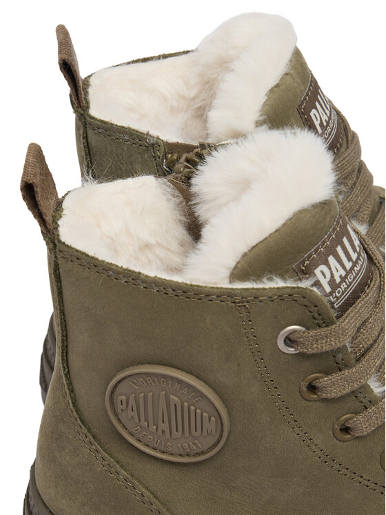 Palladium Outdoorová obuv Palladium Pampa Hi Zip Wl 95982-377-M Zelená