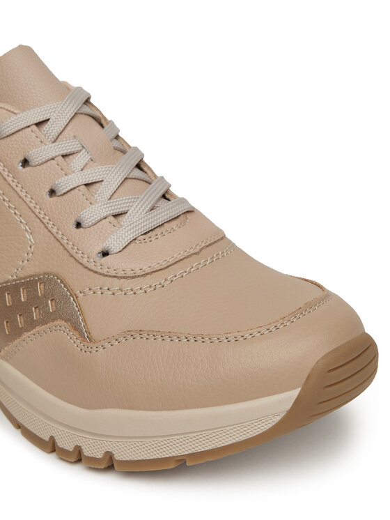 Rieker Sneakersy Rieker M6607-60 Béžová