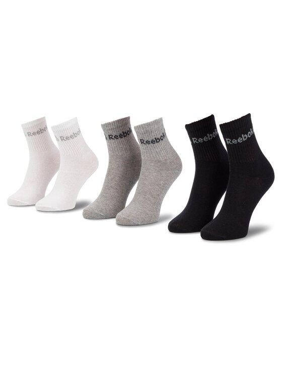 Reebok Skarpety długie Reebok Act Core Crew Sock 3p DU2993 Biały