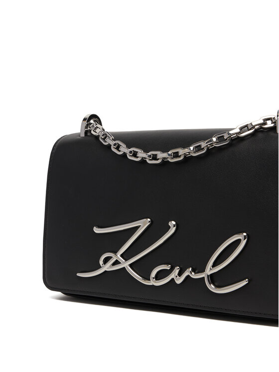 KARL LAGERFELD Дамска чанта KARL LAGERFELD B1W30046 Черен