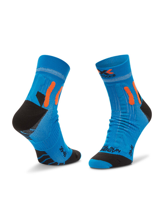 X-Socks Calzini Da Moto E Ciclismo Uomo - Bianchi, In Nylon E Polipropilene, Traspiranti