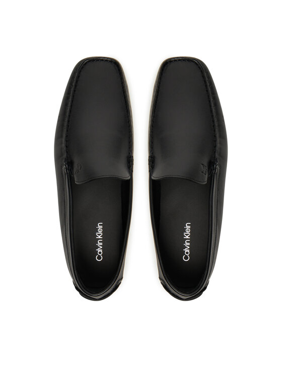 Calvin Klein Mocasini Calvin Klein Driver Lth HM0HM01864 Negru
