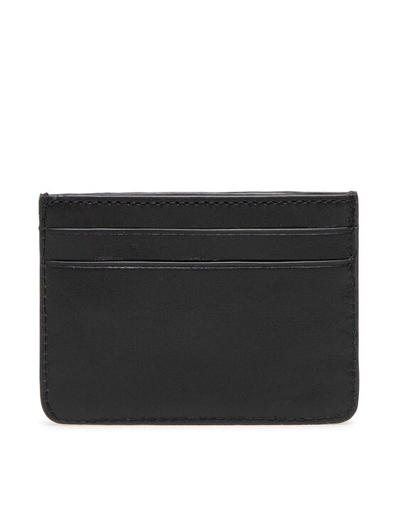 LAUREN RALPH LAUREN Θήκη πιστωτικών καρτών LAUREN RALPH LAUREN Slim Card 432876732001 Μαύρο