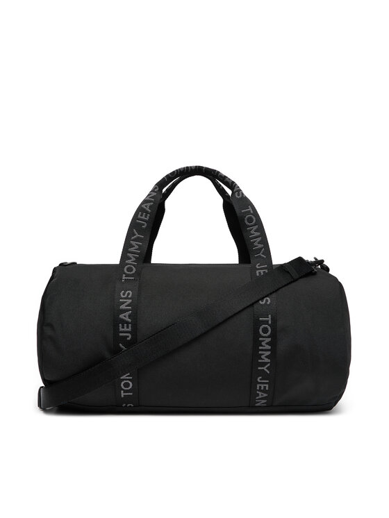 Tommy Jeans Pārnēsajamā soma Tommy Jeans Tjm Ess Daily Duffle AM0AM13704 Melns