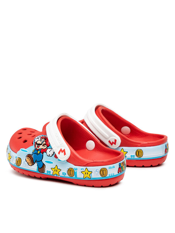 Crocs Ciabatte Crocs Fl Super Mario Lights Clog 206438 Rosso