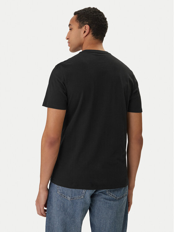 Calvin Klein Jeans Calvin Klein Jeans Marškinėliai Classic Monogram LV04RD254G Juoda Regular Fit