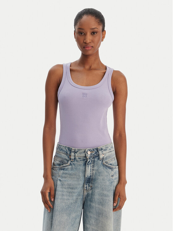 HUGO HUGO Top Datamia 50514489 Violeta Slim Fit