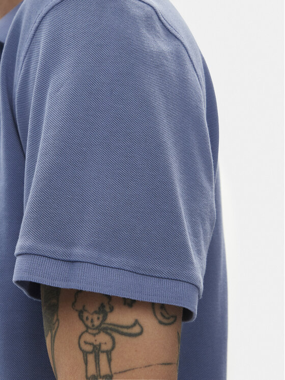Lee Lee Поло 112349954 Голубий Regular Fit
