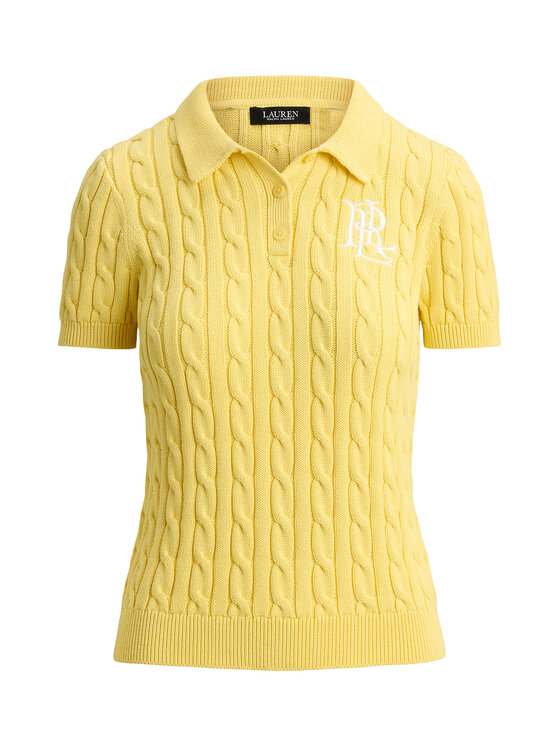 LAUREN RALPH LAUREN LAUREN RALPH LAUREN Поло 200932224017 Світло-жовтий Slim Fit