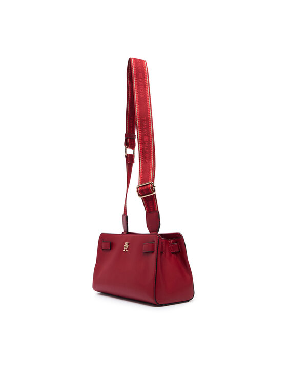 Tommy Hilfiger Дамска чанта Tommy Hilfiger Th Joy Crossover AW0AW19065 Червен