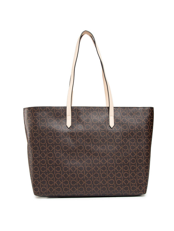 Calvin Klein Torbica Calvin Klein Shopper Md K60K607427 Smeđa
