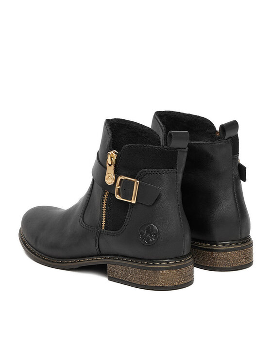 Rieker Bokacsizma Rieker Z4959-00 Fekete