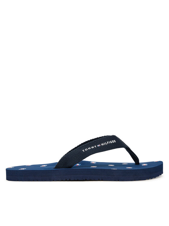 Tommy Hilfiger Nazouváky Tommy Hilfiger T3X8-34409-0058 Modrá