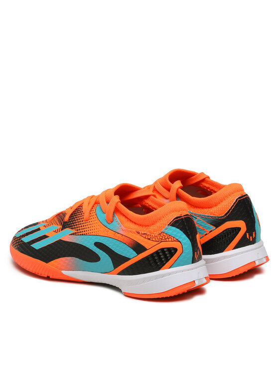 adidas Ghete pentru fotbal adidas X Speedportal Messi.3 Indoor Boots GZ5143 Portocaliu