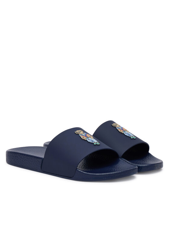Polo Ralph Lauren Papucs Polo Ralph Lauren Polo Bear Slide 809P09762002 Sötétkék