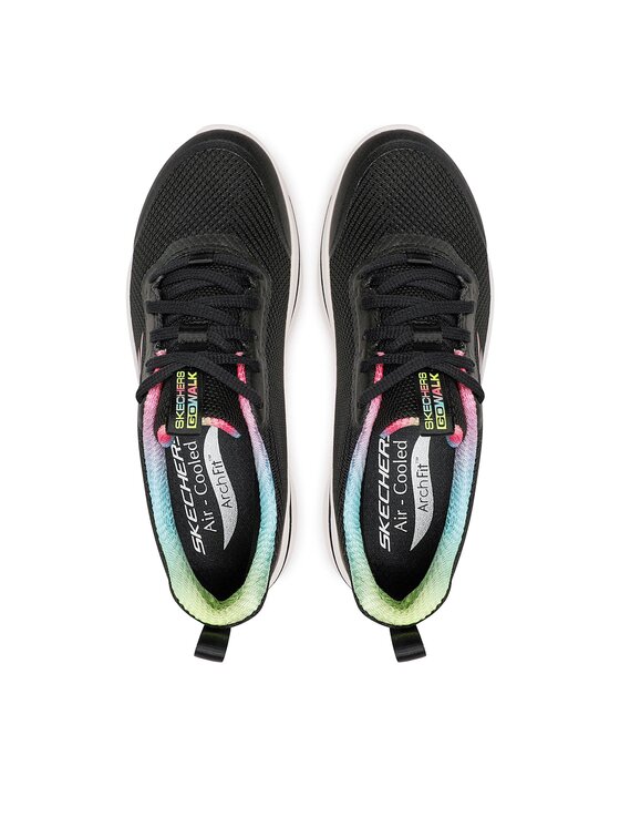 Skechers Снікерcи Skechers Go Walk Arch Fit 124868/BKHP Чорний