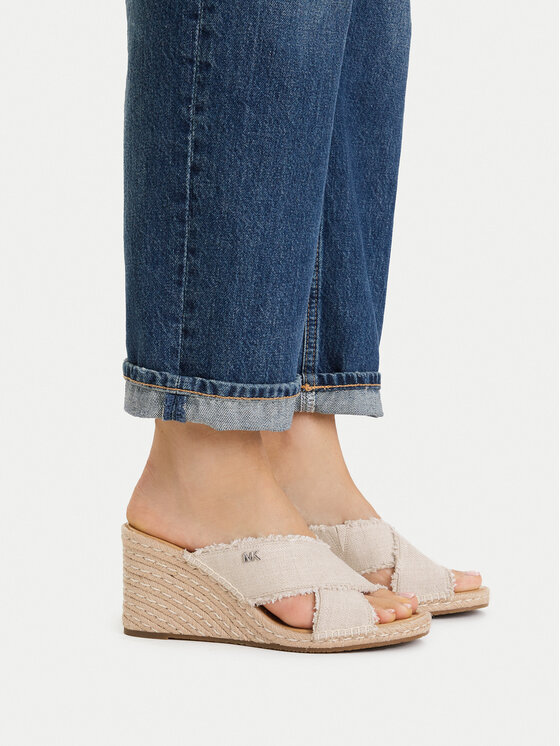 MICHAEL Michael Kors Espadryle MICHAEL Michael Kors Kenzie 40S6KZMS5D Beżowy