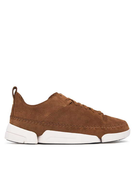 Clarks Sneakersy Clarks Trigenic2Flex 26329538 Brązowy