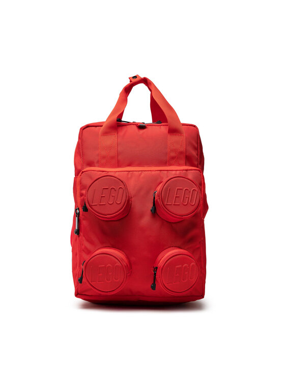 LEGO Mochila LEGO Brick 2x2 Backpack 20205-0021 Rojo