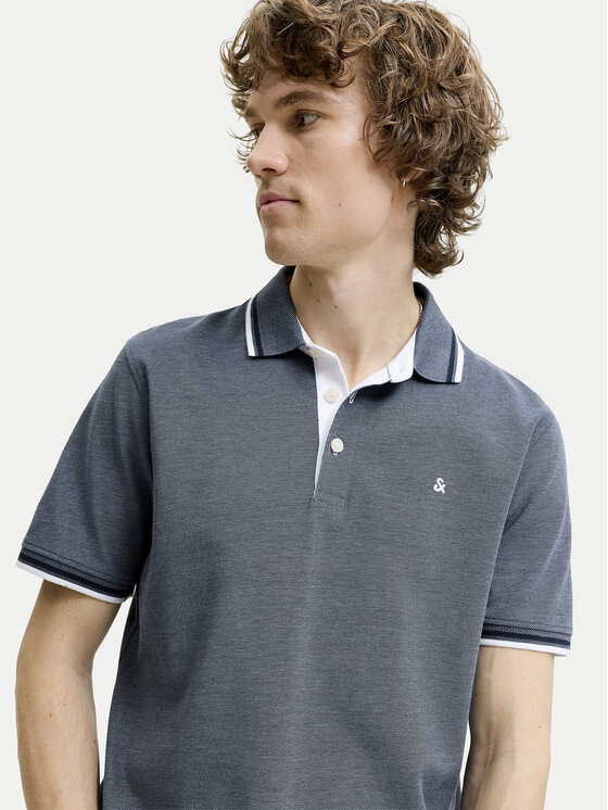 Jack & Jones Jack & Jones Polo Paulos 12136668 Gris Regular Fit