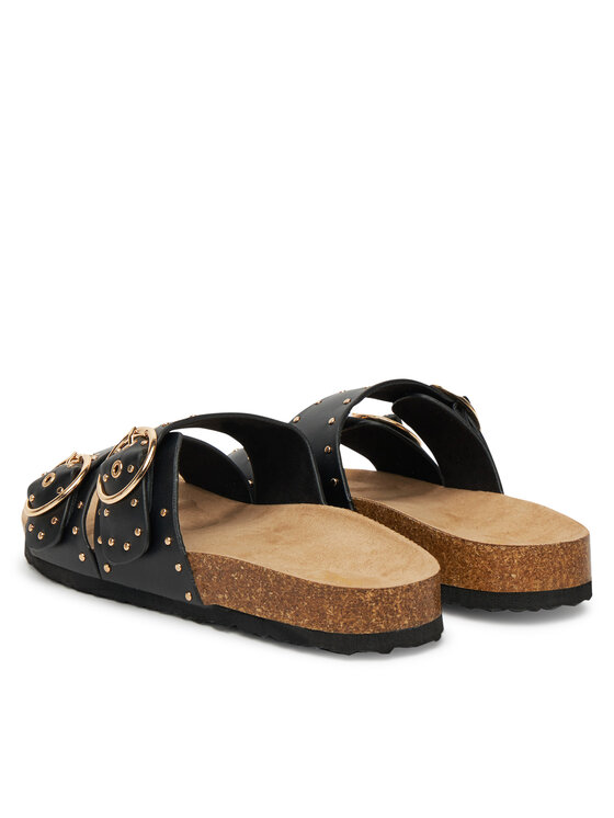 ONLY Shoes Шльопанці ONLY Shoes Onlmaxi-15 Pu Studs Buckle 15341190 Чорний