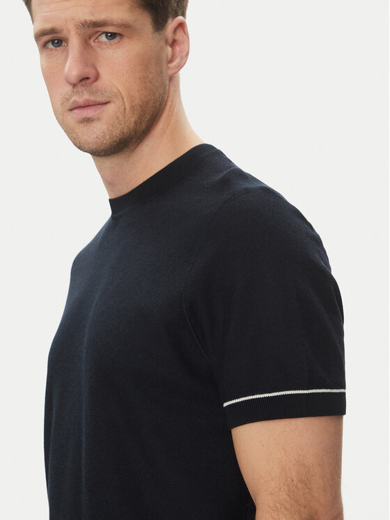 BOSS BOSS T-shirt Jianfranco 50537642 Tamnoplava Regular Fit