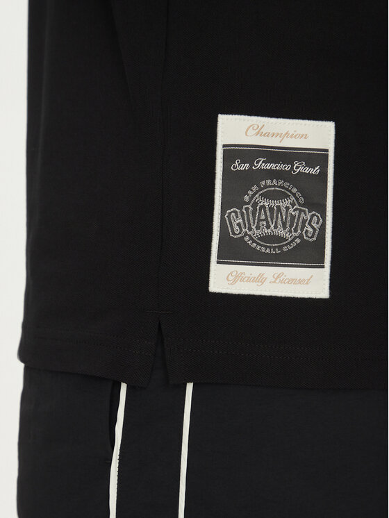 Champion Champion Поло 221044 Чорний Regular Fit