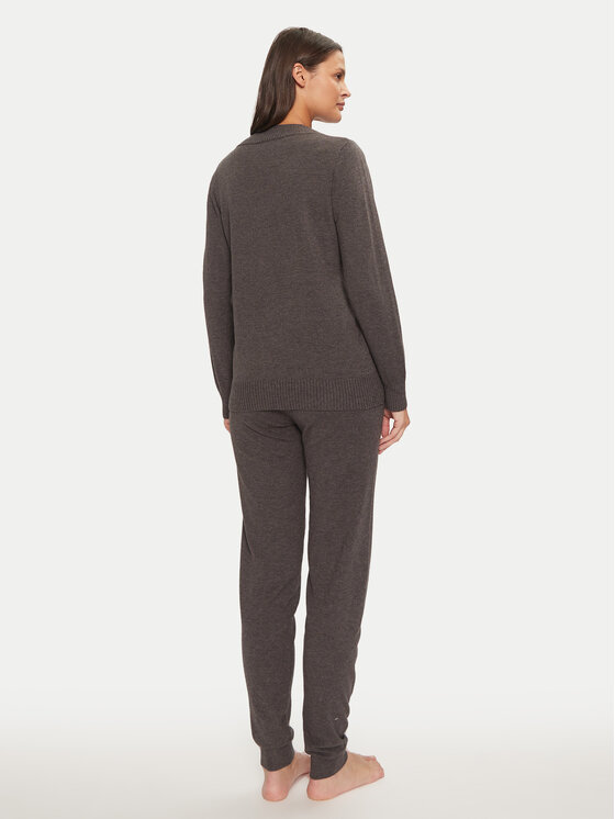 Selmark Selmark Pizsama P9876 Szürke Relaxed Fit
